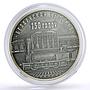Belarus 10 rubles 150th Anniversary of Railroads Train Station silver coin 2012