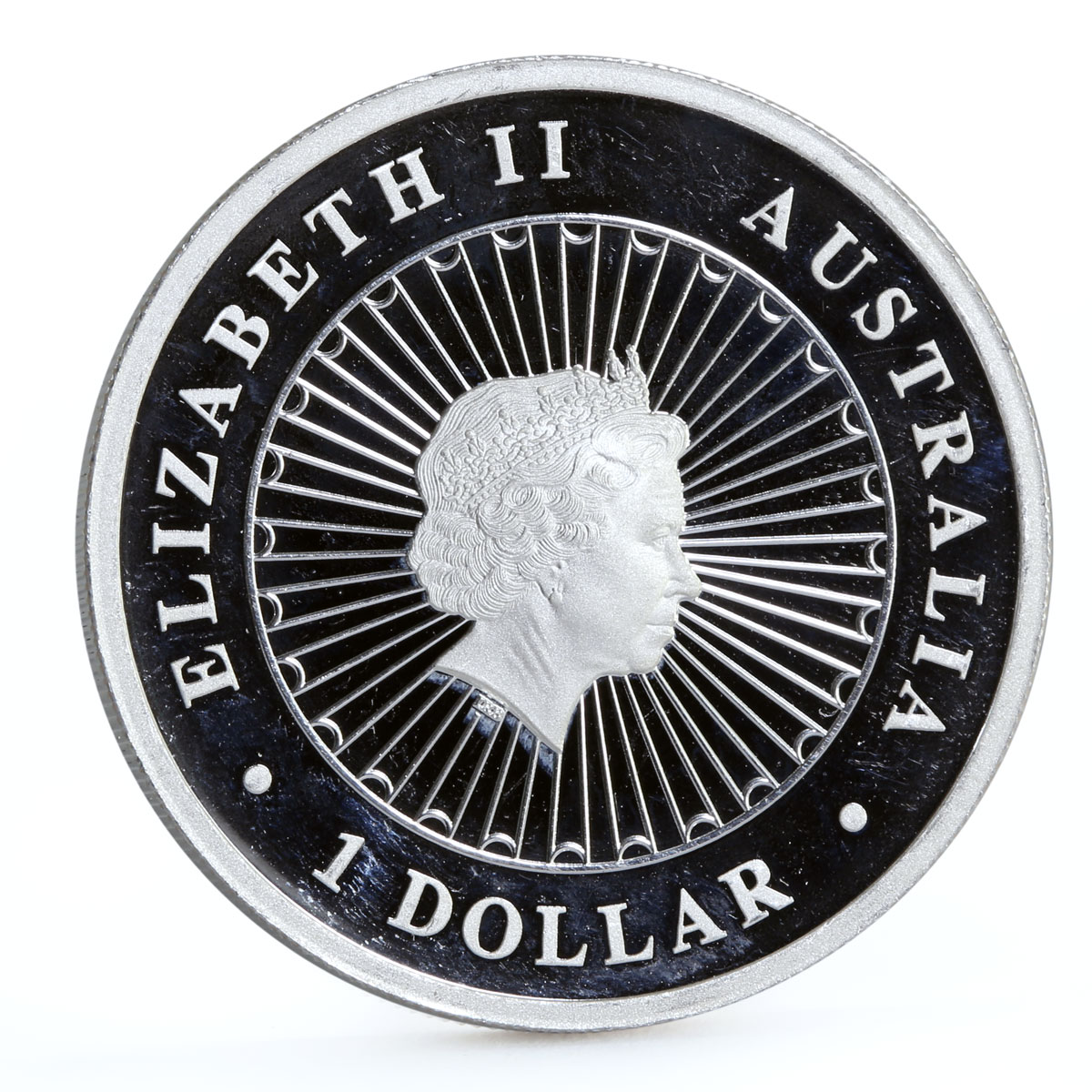 Australia 1 dollar Australian Opal series The Koala Fauna silver coin 2012