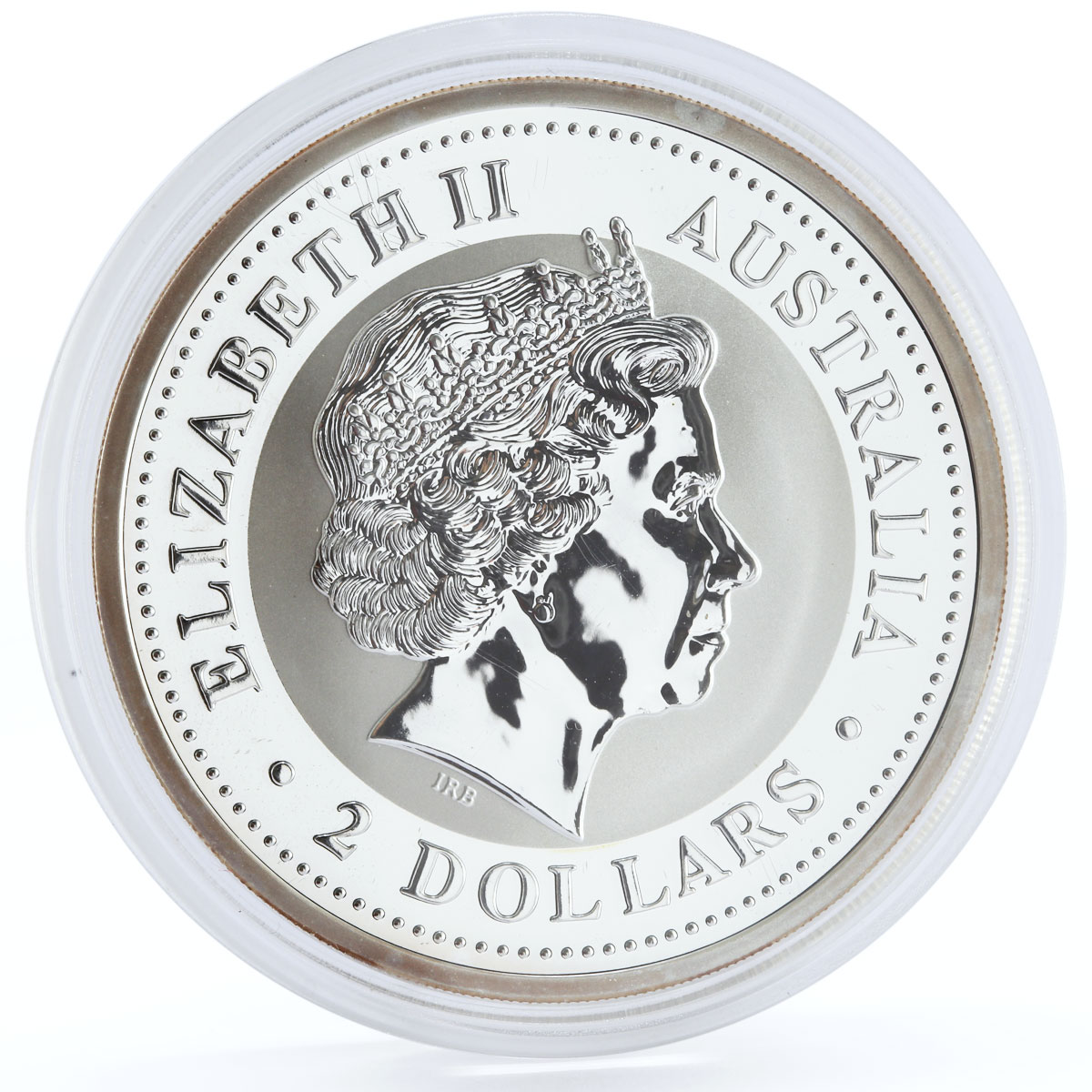 Australia 2 dollars Lunar Calendar series I Year of the Goat silver coin 2003
