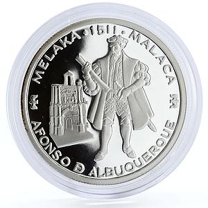 Portugal 200 escudos General Alfonso de Albuquerque proof silver coin 1995