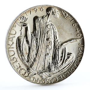 Czech Republic 200 korun Jean-Baptist Gaspard Deburau silver coin 1996