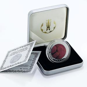 Kazakhstan 500 tenge COIN of OTRAR 2007 Proof silver 1 oz 