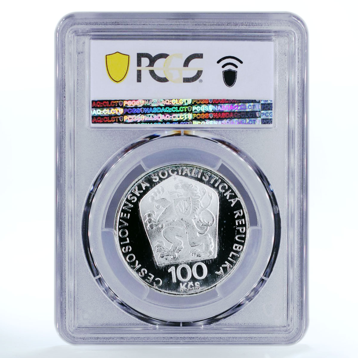 Czechoslovakia 100 korun Composer Bedrich Smetana PR67 PCGS silver coin 1974