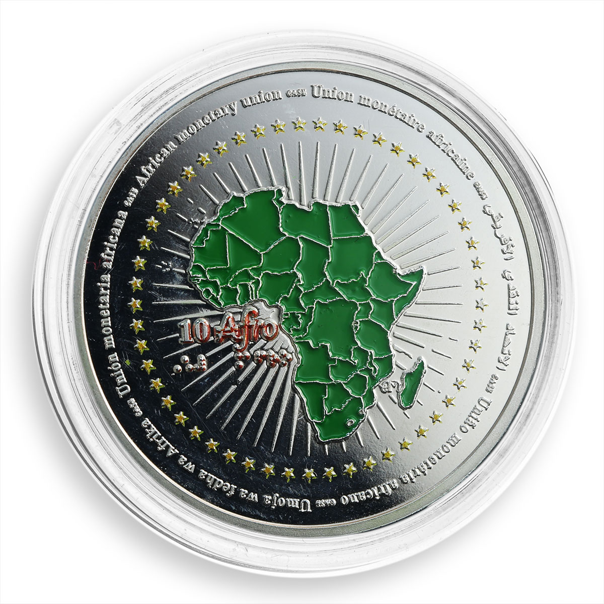 Sierra Leone 1 250 000 leones Stop Ebola virus bat coin 2015