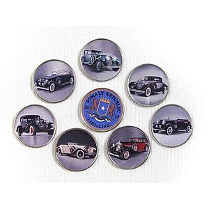 Somalia set of 7 coins Old Cars Vintage Car colorized souvenir set 2015