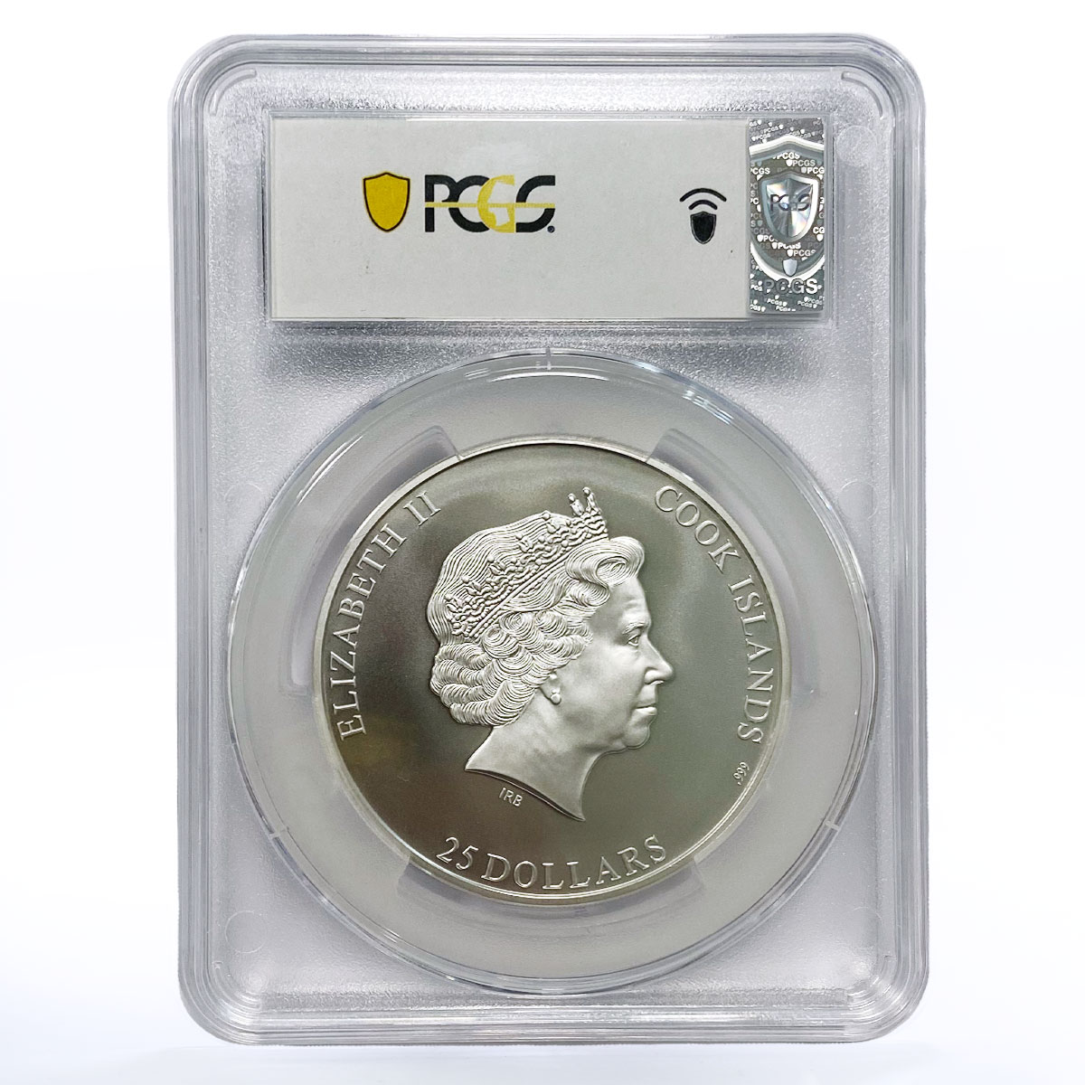 Cook Islands 25 dollars 7 Summits Mountain Everest MS69 PCGS silver coin 2017