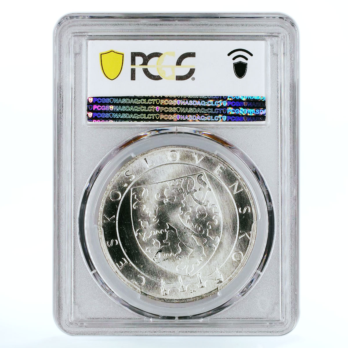 Czechoslovakia 100 korun Janko Jesensky Poet Proba SP66 PCGS silver coin 1974