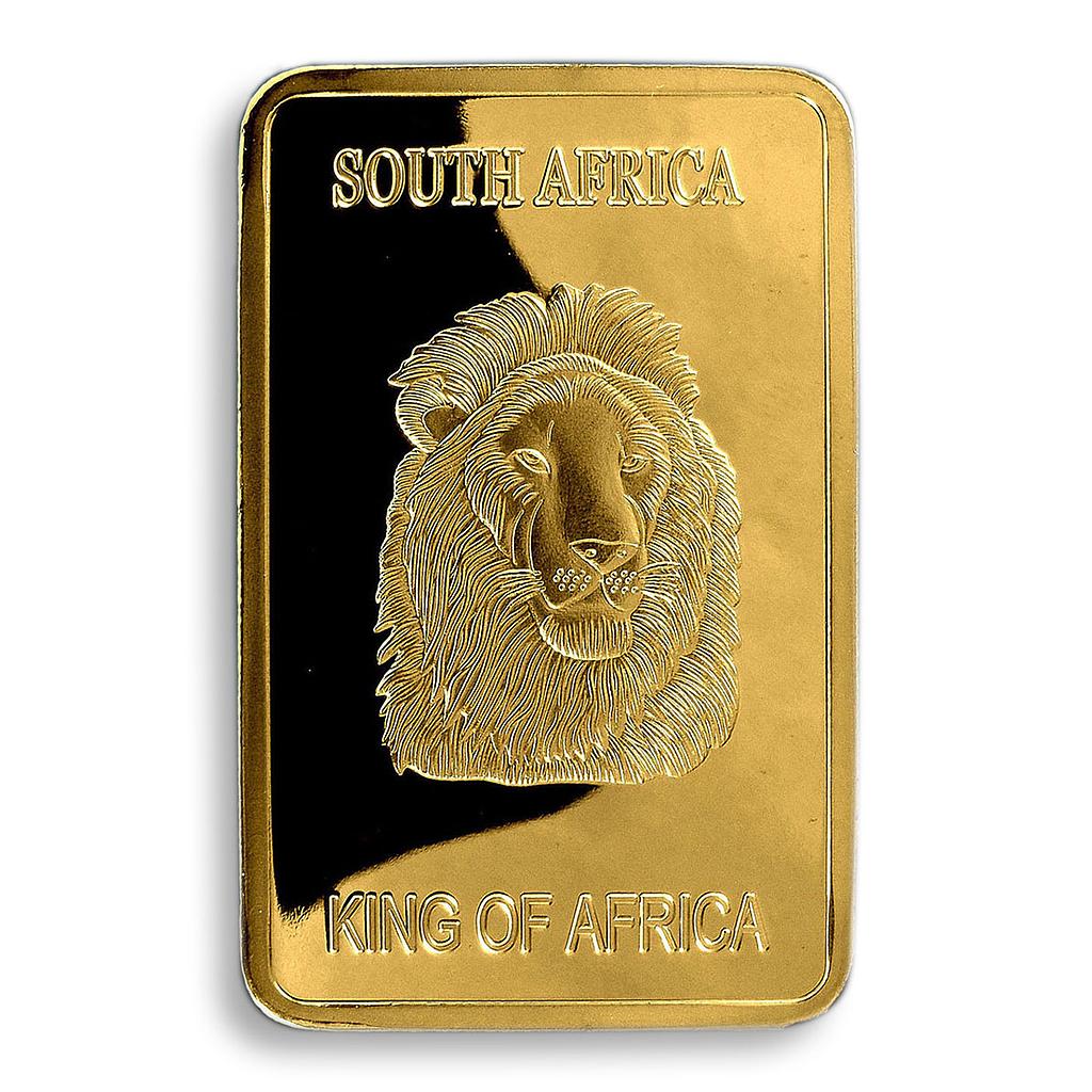 South Africa, Lion, Gold Plated bar, Nature, Animal, Wild