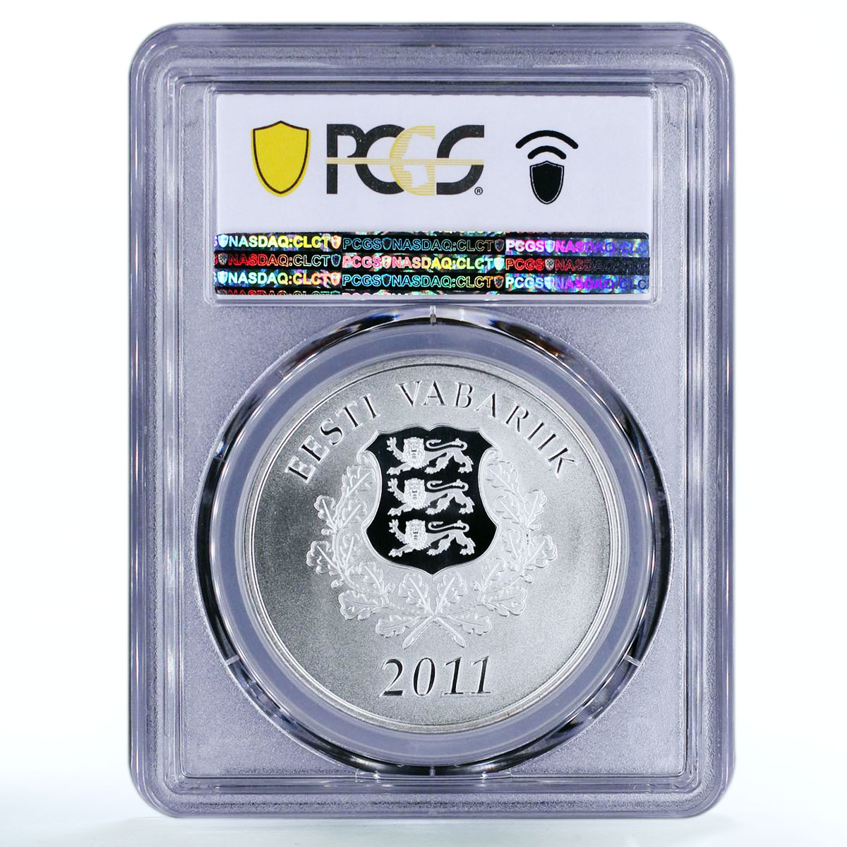 Estonia 10 krooni Joining European Union Future PR70 PCGS silver coin 1992