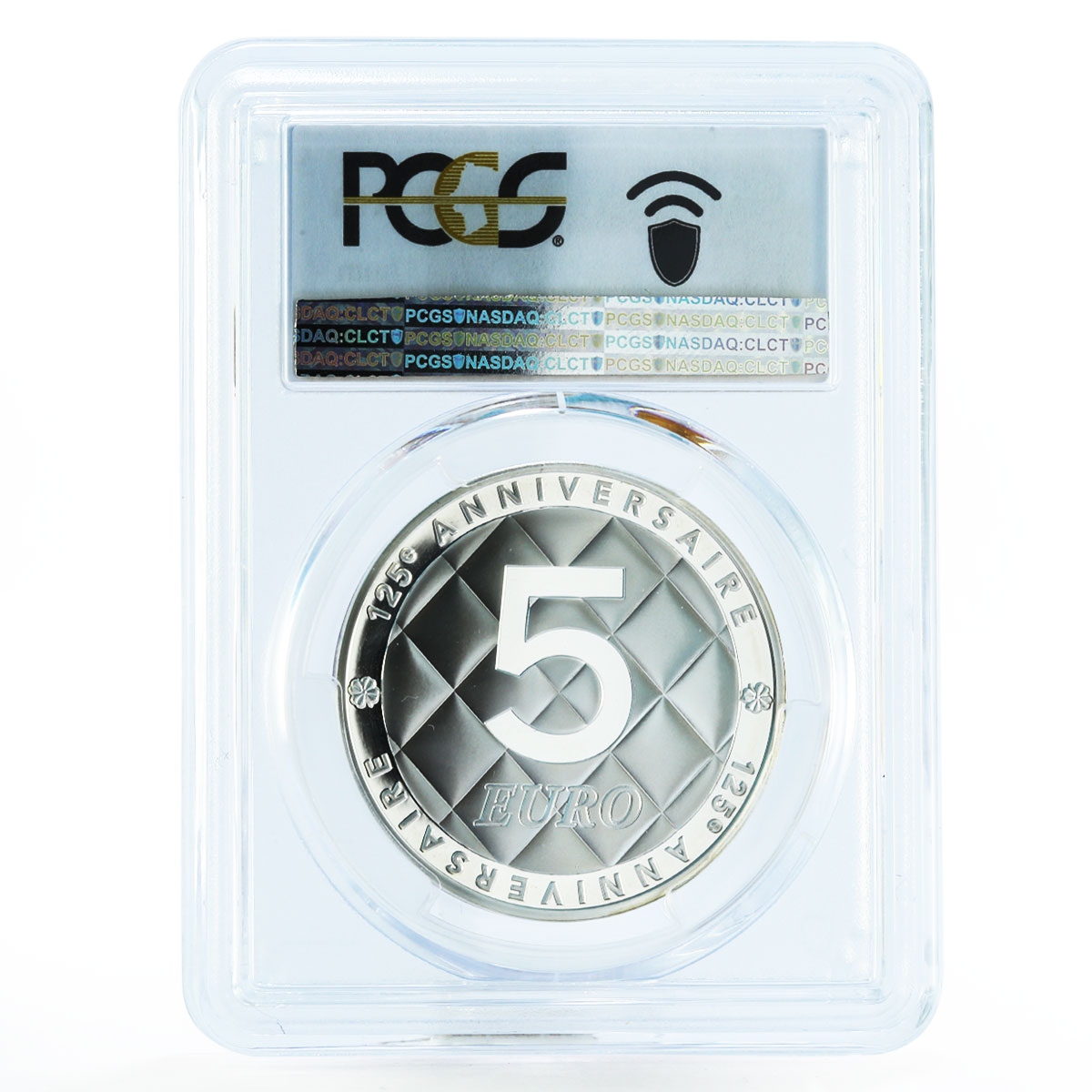 France 5 euro 125th Anniversary of Coco Chanel PR69 PCGS silver coin 2008