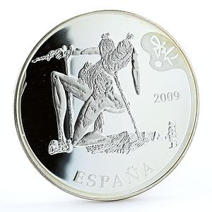 Spain 50 euro Painter Salvador Dali Temptation of Saint Anthony Art silver 2009