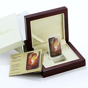 Niue 2 dollars Andrei Rublev Orthodox Shrines Archangel Michael silver coin 2012