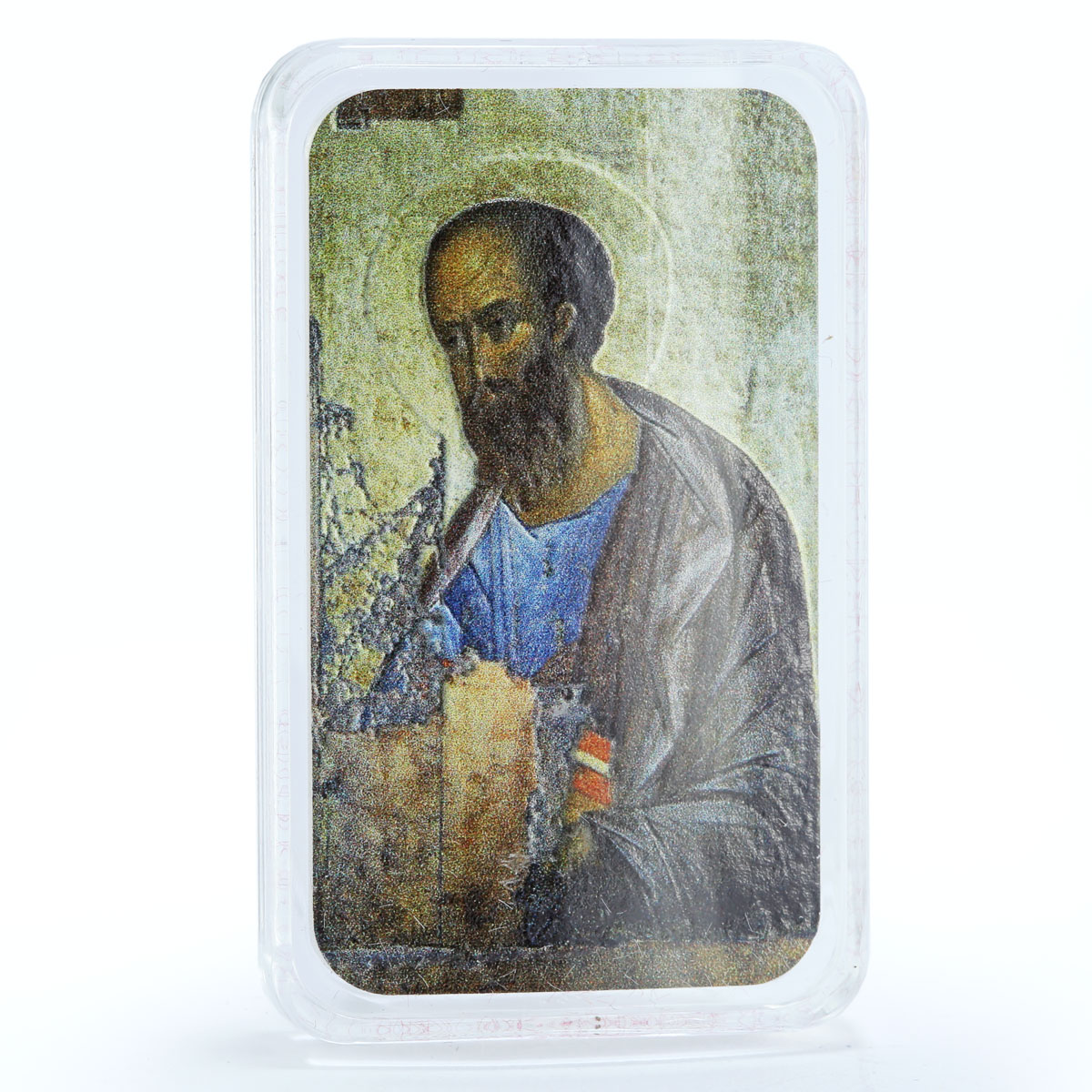 Niue 2 dollars Andrei Rublev Orthodox Shrines Apostle Paul Art silver coin 2012