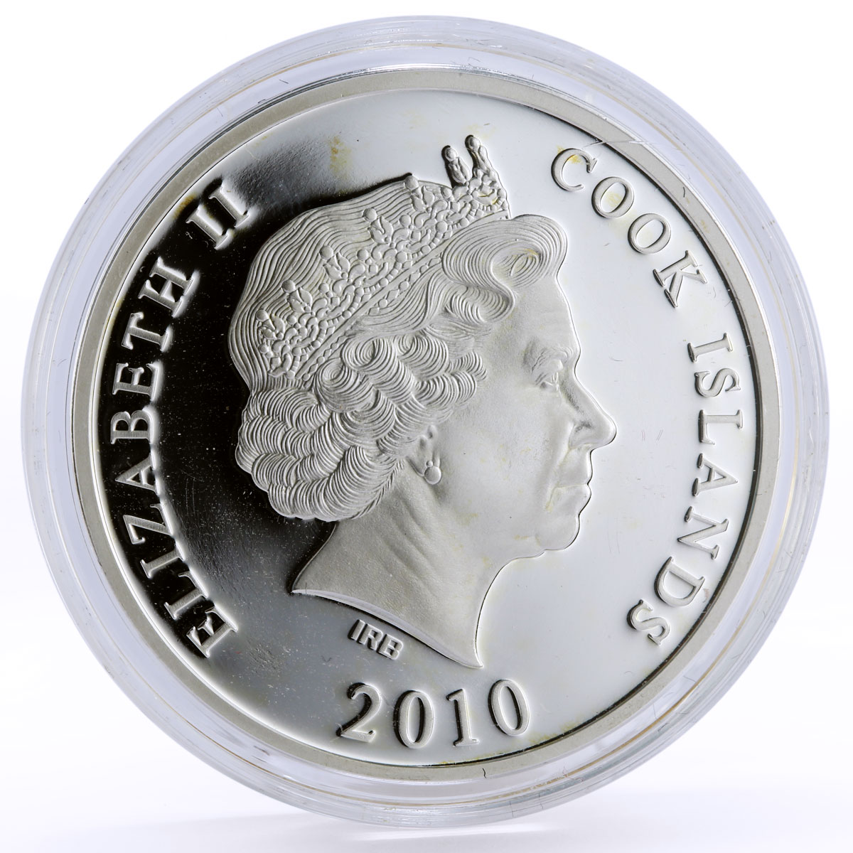 Cook Islands 10 dollars St Sophia Cathedral Ortodox Church silver coin 2010