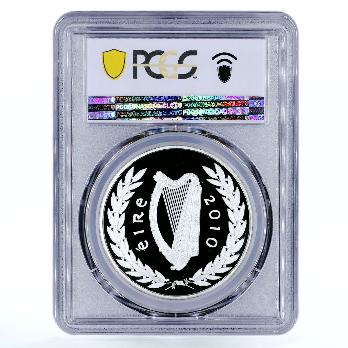 Ireland 10 euro 25 Years of Presidents Award Gaisce PR70 PCGS silver coin 2010