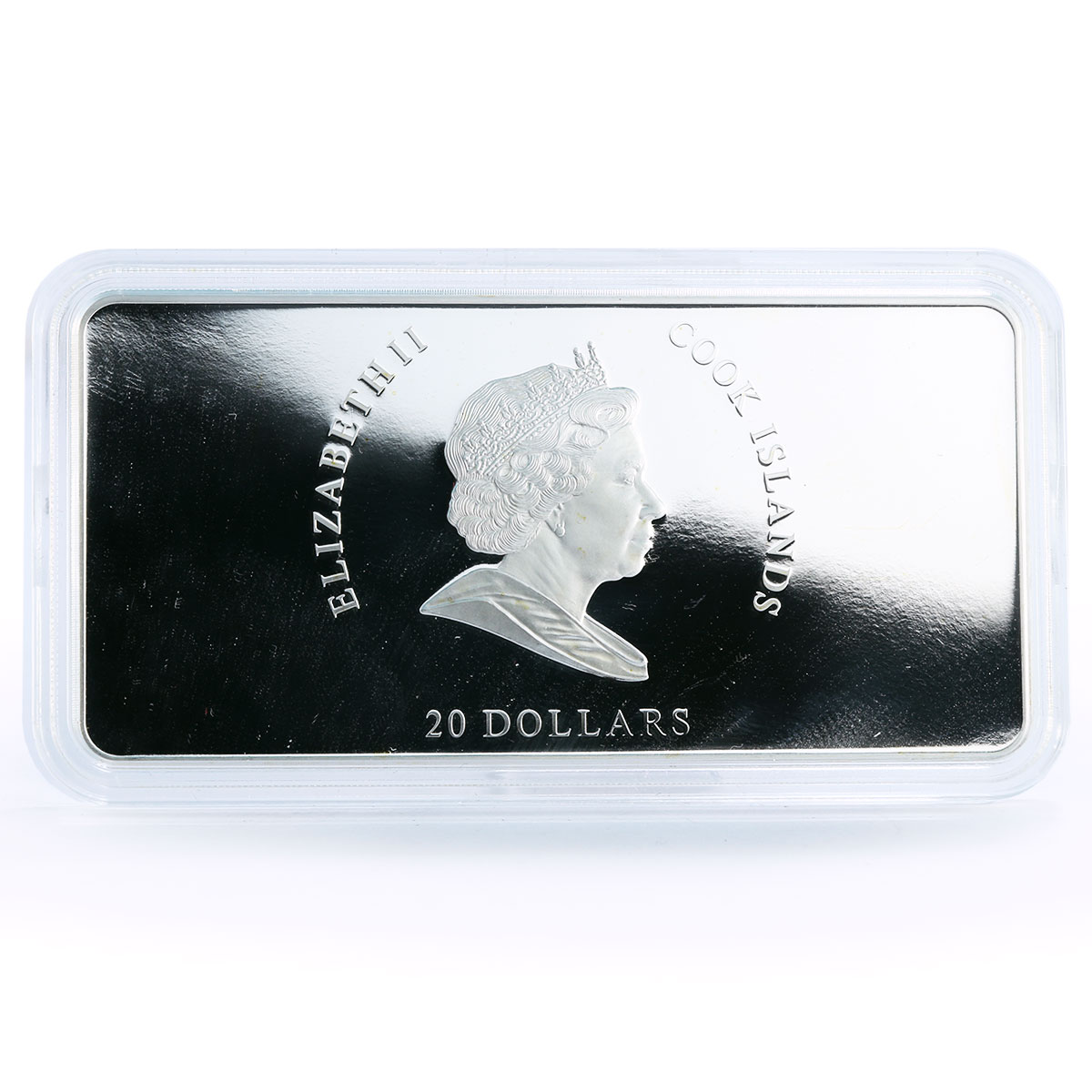 Cook Islands 20 dollars Francisco de Goya La Maja Desnuda Art silver coin 2010