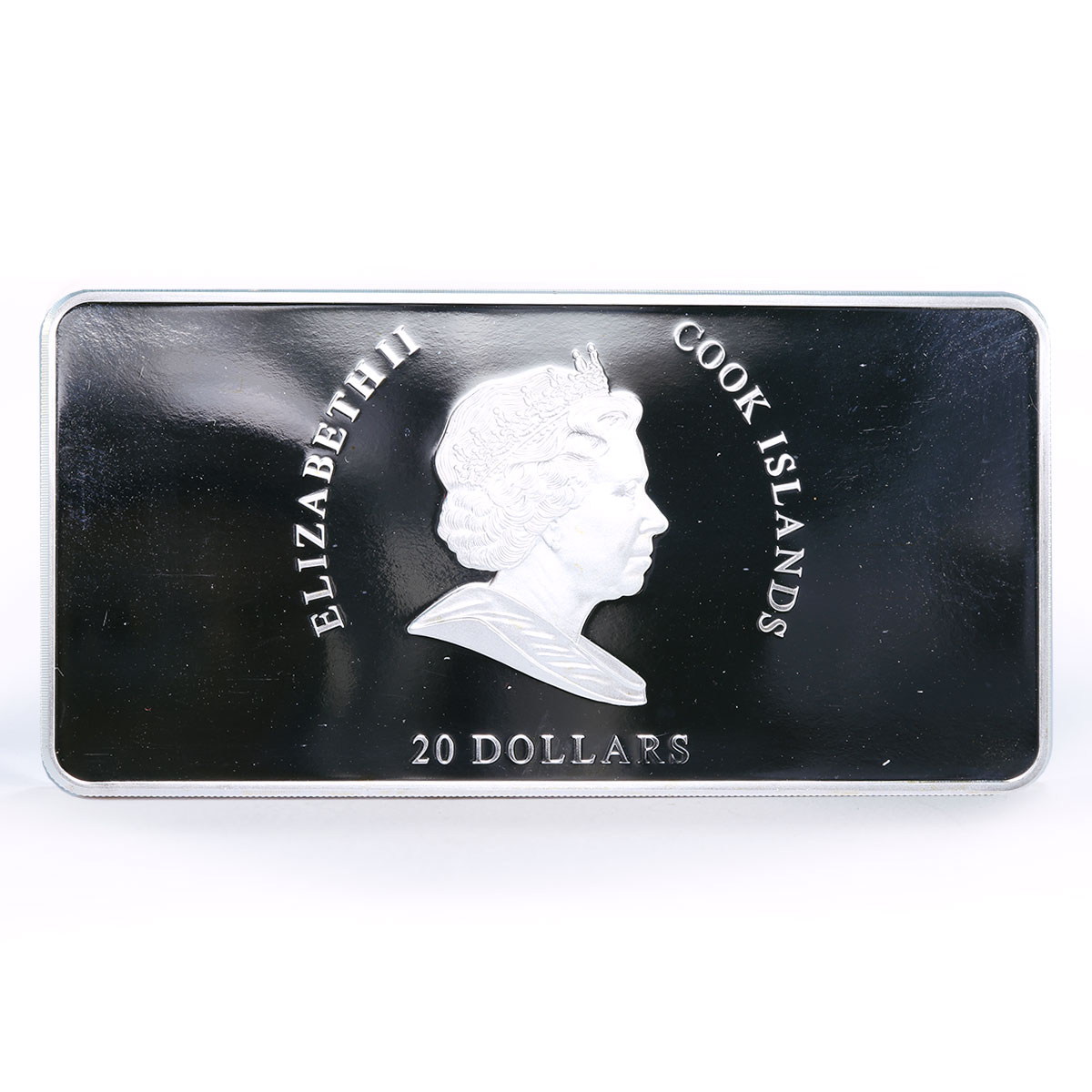 Cook Islands 20 dollars Francisco de Goya La Maja Desnuda Art silver coin 2010