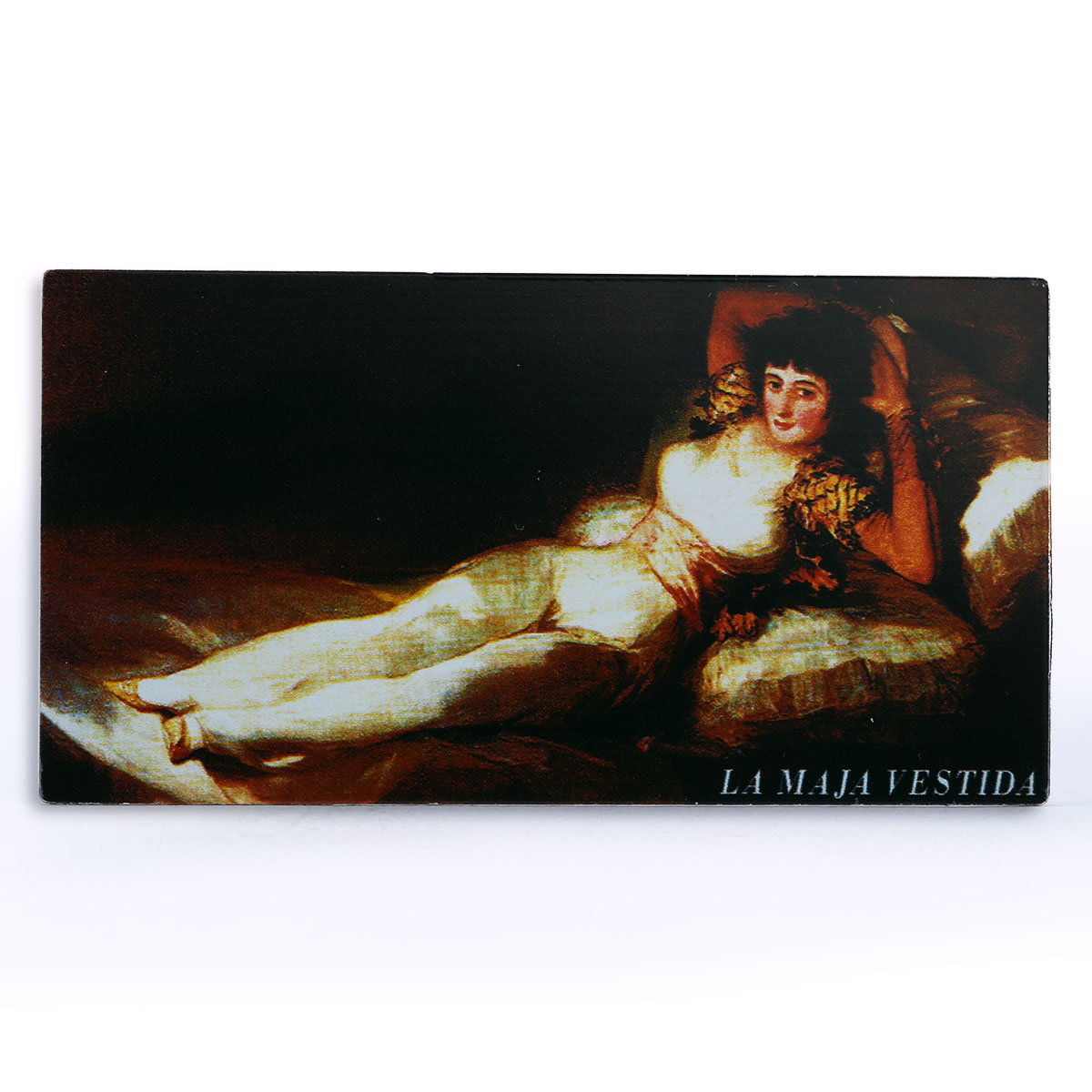 Cook Islands 20 dollars Francisco de Goya La Maja Desnuda Art silver coin 2010