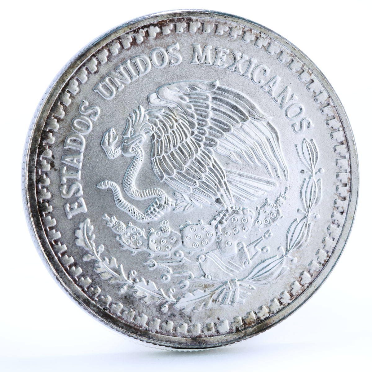 Mexico set of 5 coins Libertad Angel of Independence Freedom silver coins 1993