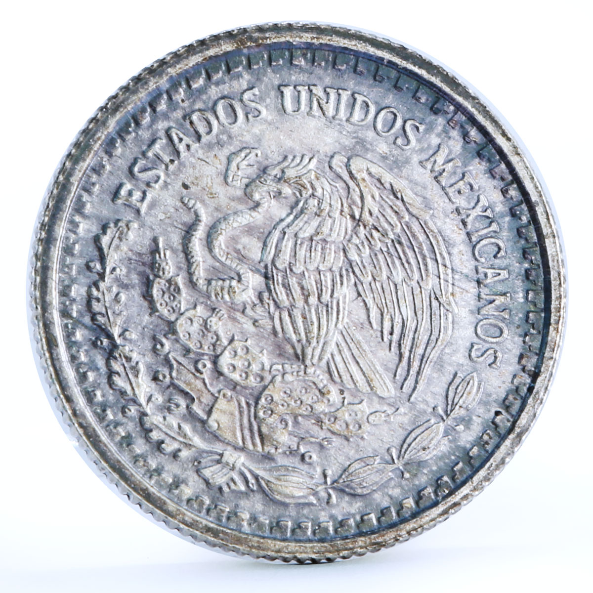 Mexico set of 5 coins Libertad Angel of Independence Freedom silver coins 1993