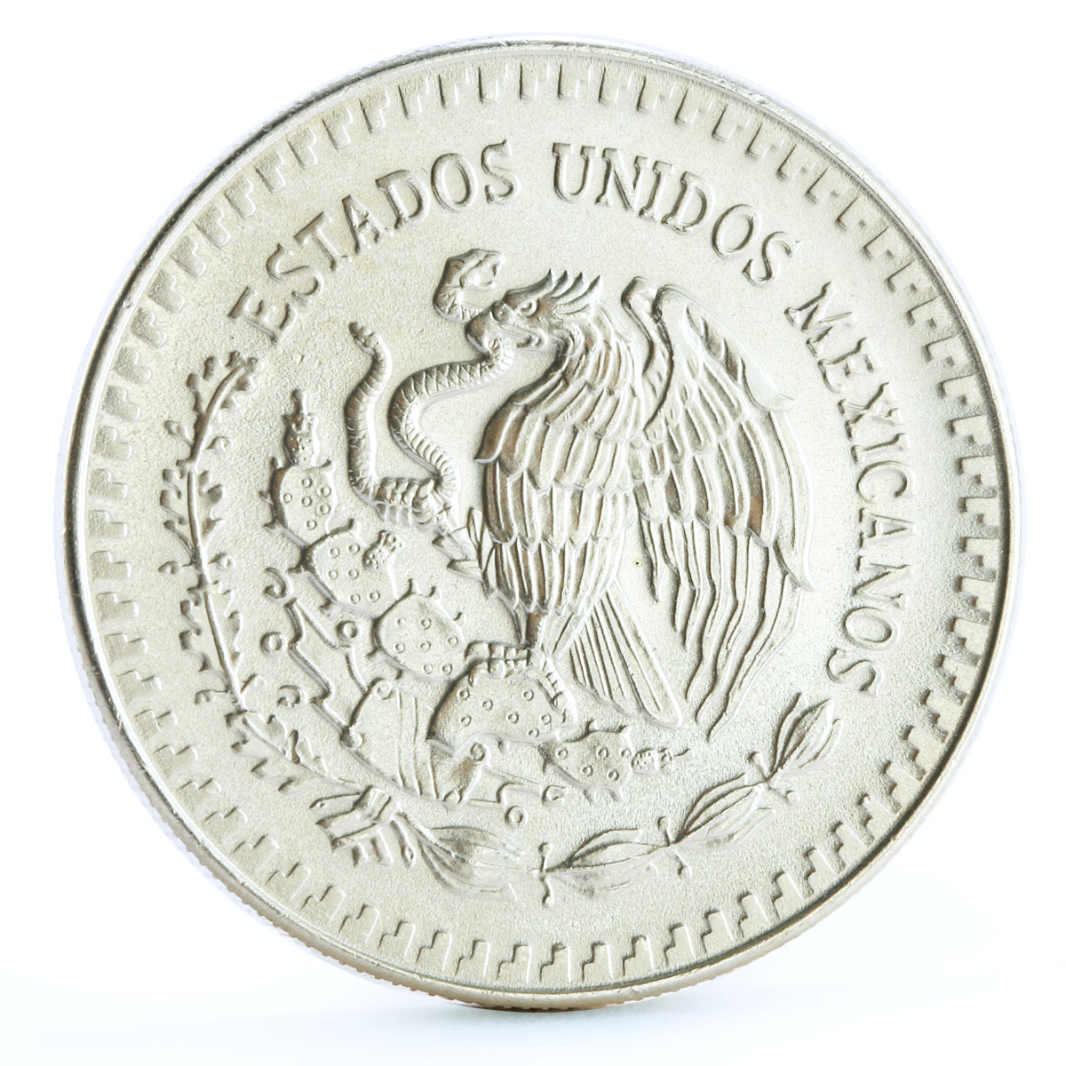 Mexico 1 onza Libertad Angel of Independence silver coin 1990