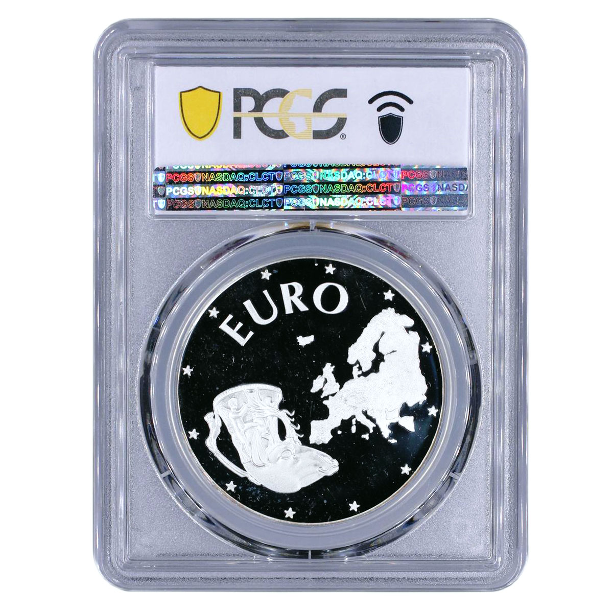 Bulgaria 10000 leva Euro Rhyton Rider of Madara PR67 PCGS silver coin 1998