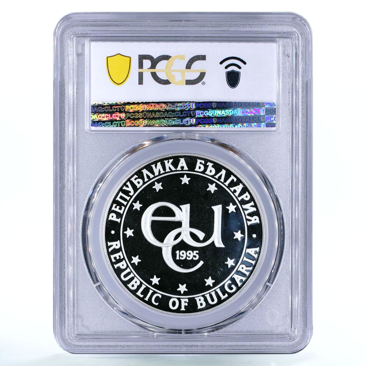 Bulgaria 1000 leva Rozhen Astronomical Observatory PR68 PCGS silver coin 1995