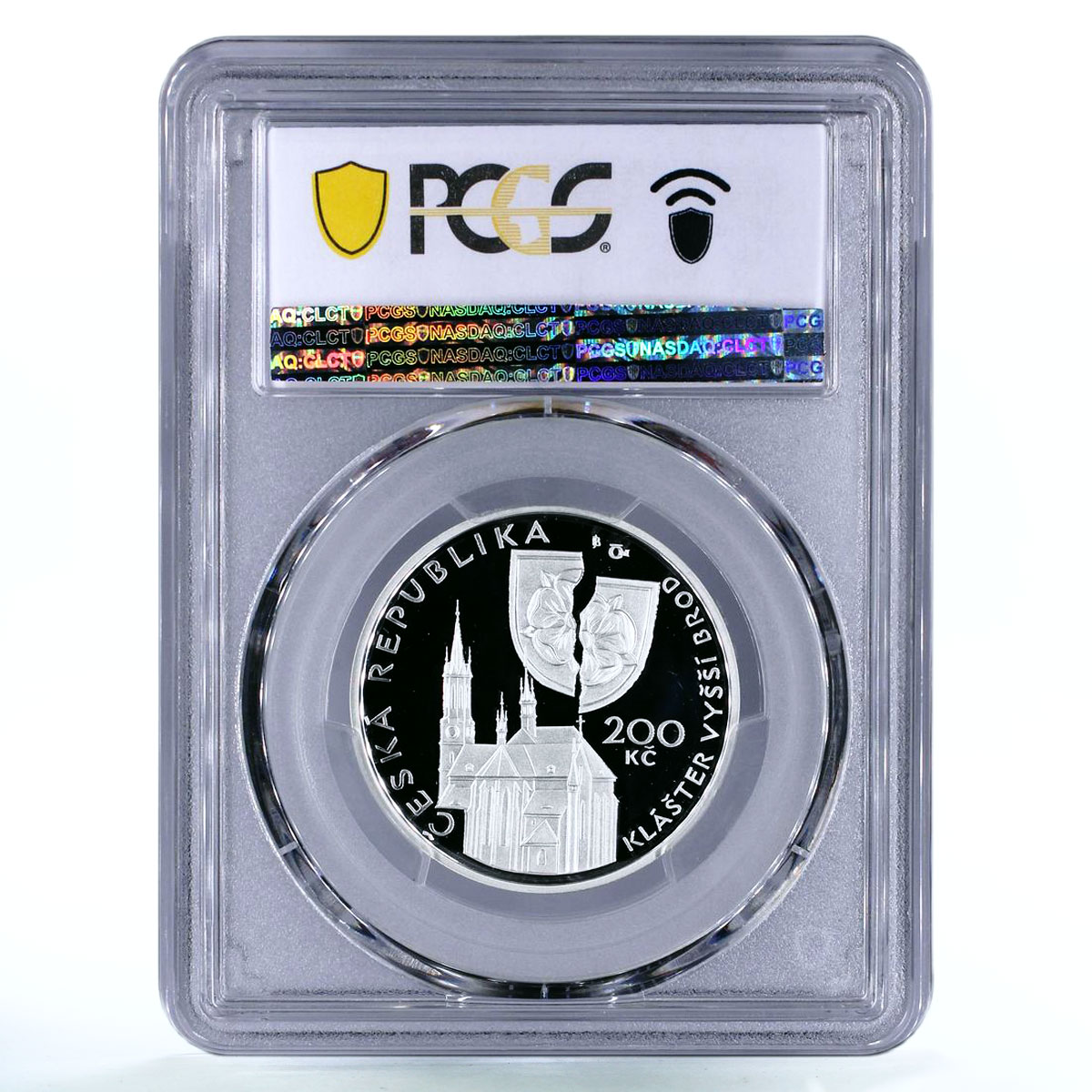 Czech Republic 200 korun Birth of Petr Vok of Rosenberg PR70 PCGS Ag coin 2011