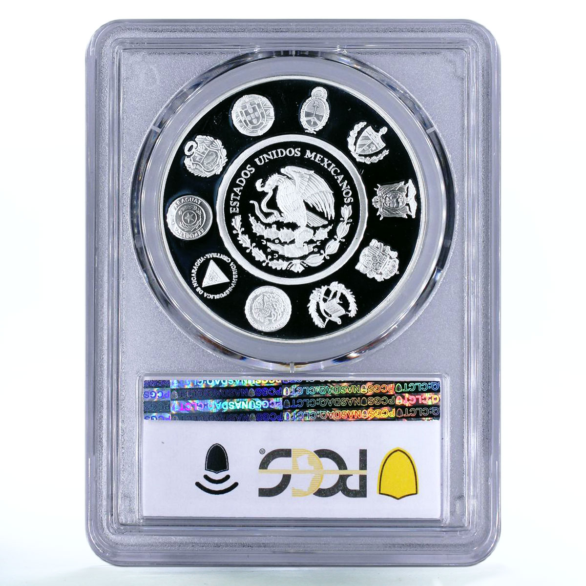 Mexico 5 pesos Acapulco Galleon Ship Clipper PR69 PCGS proof silver coin 2003