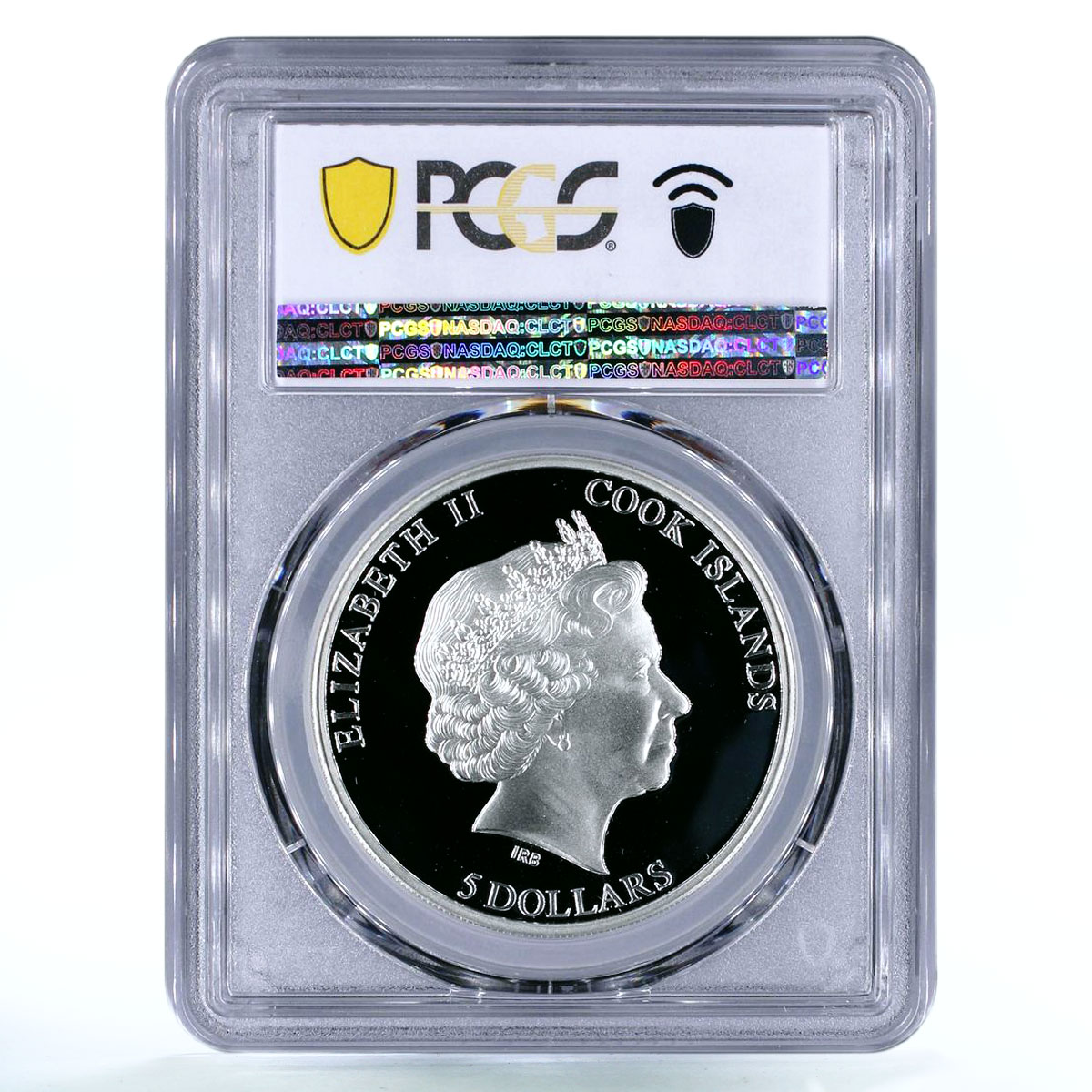 Cook Islands 5 dollars Russian Christmas Star Village PR70 PCGS silver coin 2013