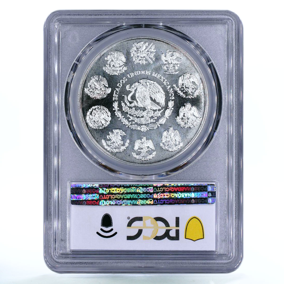 Mexico 1 onza Libertad Angel of Independence MS67 PCGS silver coin 2003