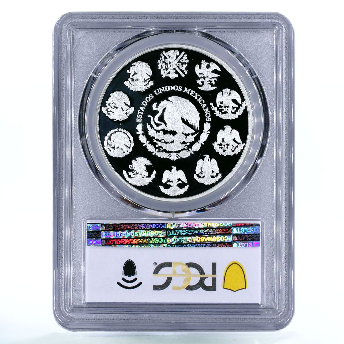 Mexico 5 pesos Chichen Itza Casa Monjas Architecture PR69 PCGS silver coin 2011