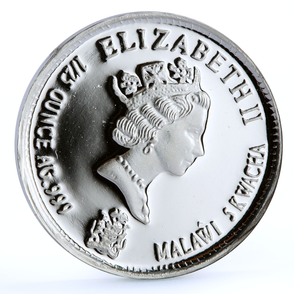 Malawi 5 kwacha Investment Coins Australian Kookaburra proof silver coin 2006