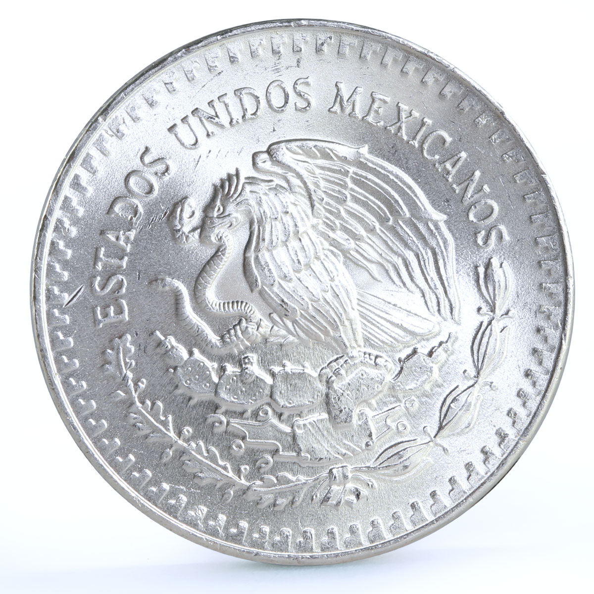 Mexico 1 onza Libertad Angel of Independence silver coin 1985