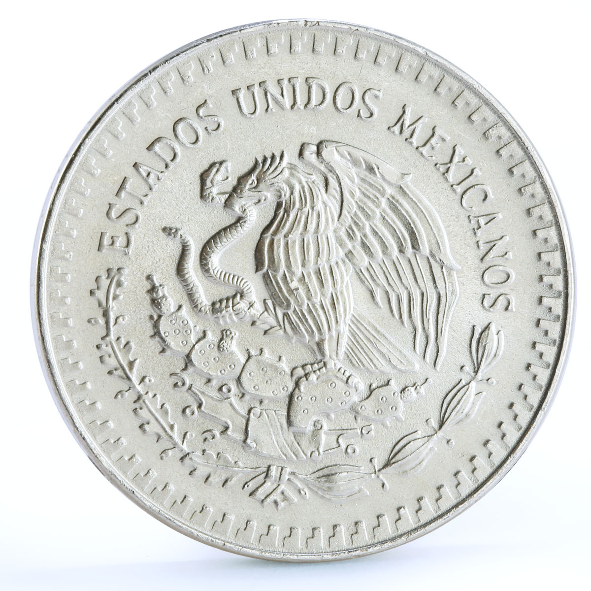 Mexico 1 onza Libertad Angel of Independence silver coin 1989