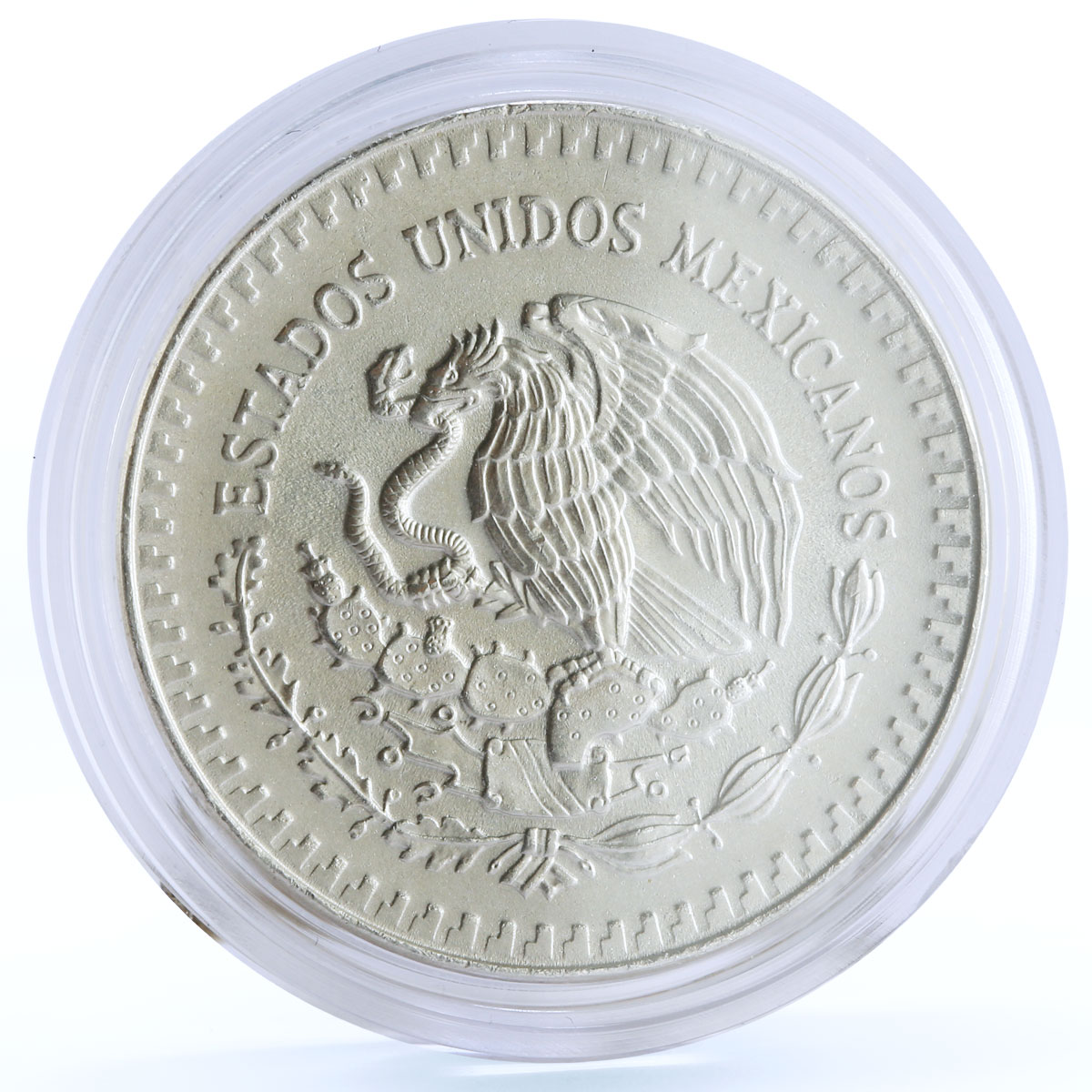 Mexico 1 onza Libertad Angel of Independence silver coin 1989