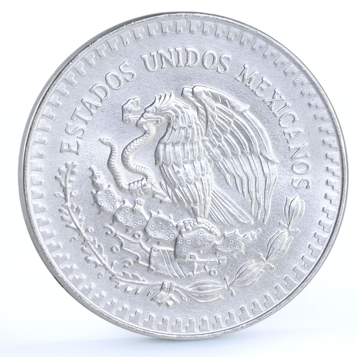 Mexico 1 onza Libertad Angel of Independence silver coin 1989