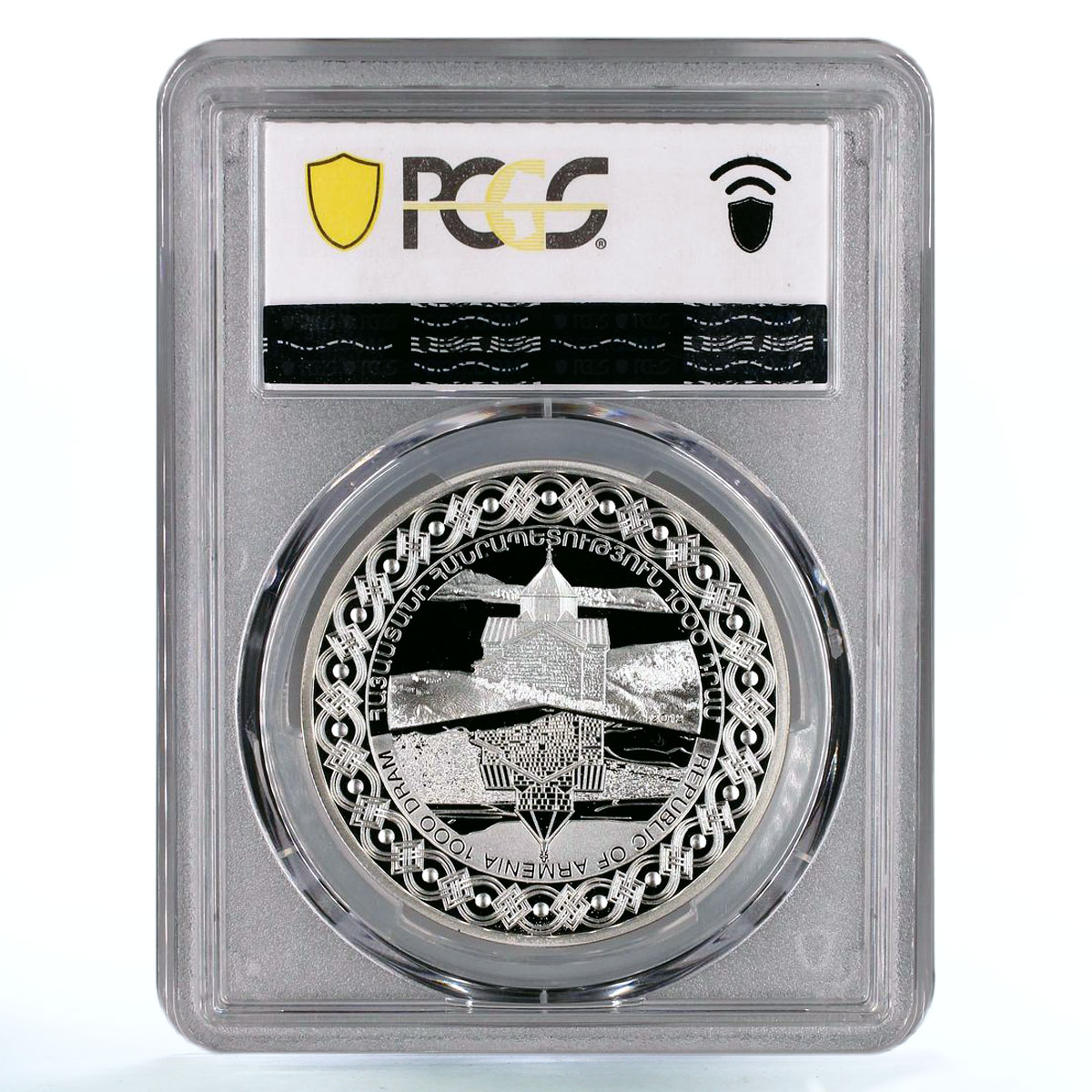 Armenia 1000 dram Martial Arts Kokh Sports PR69 PCGS colored silver coin 2012