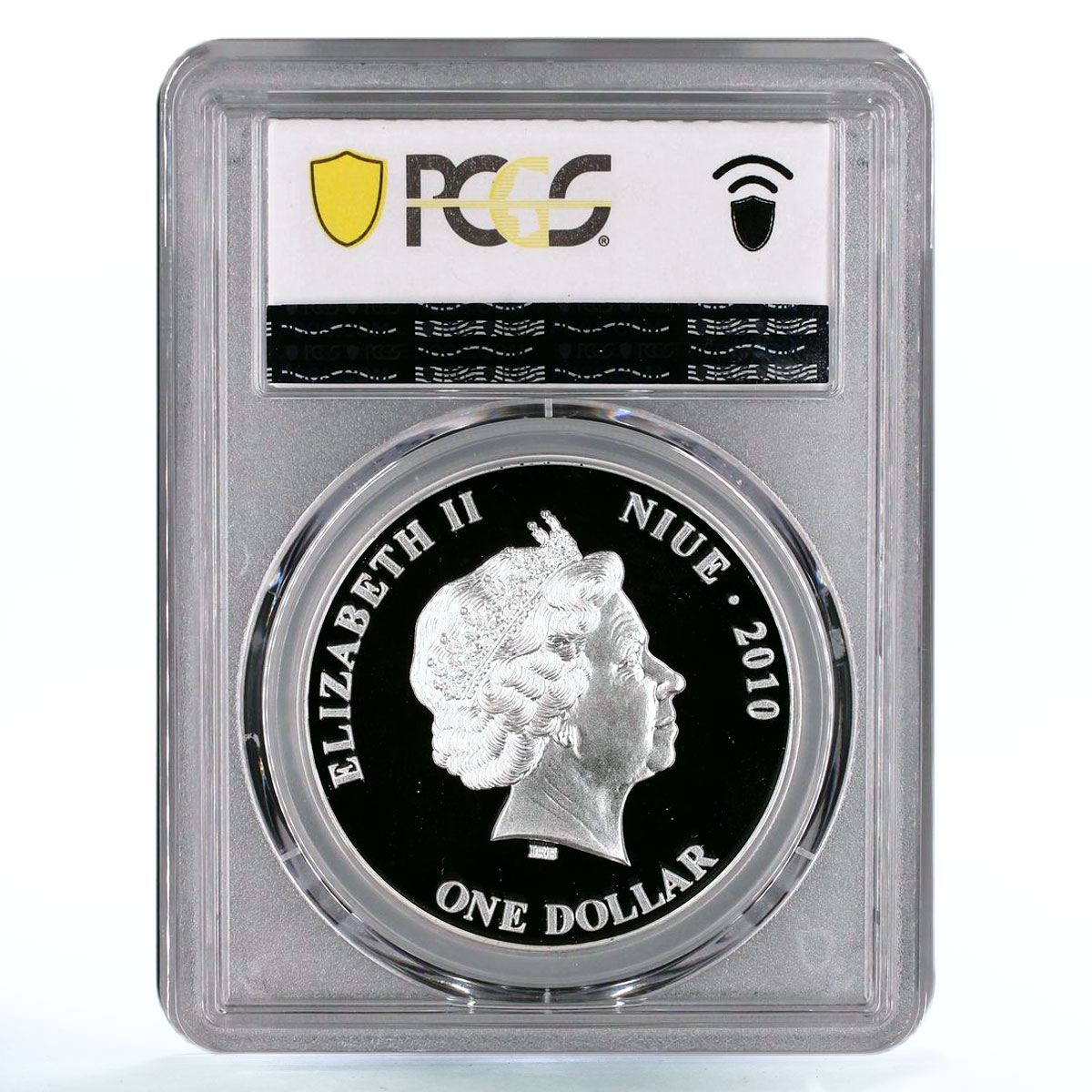 Niue 1 dollar Yaroslavl St Elijah Church Architecture PR69 PCGS silver coin 2010