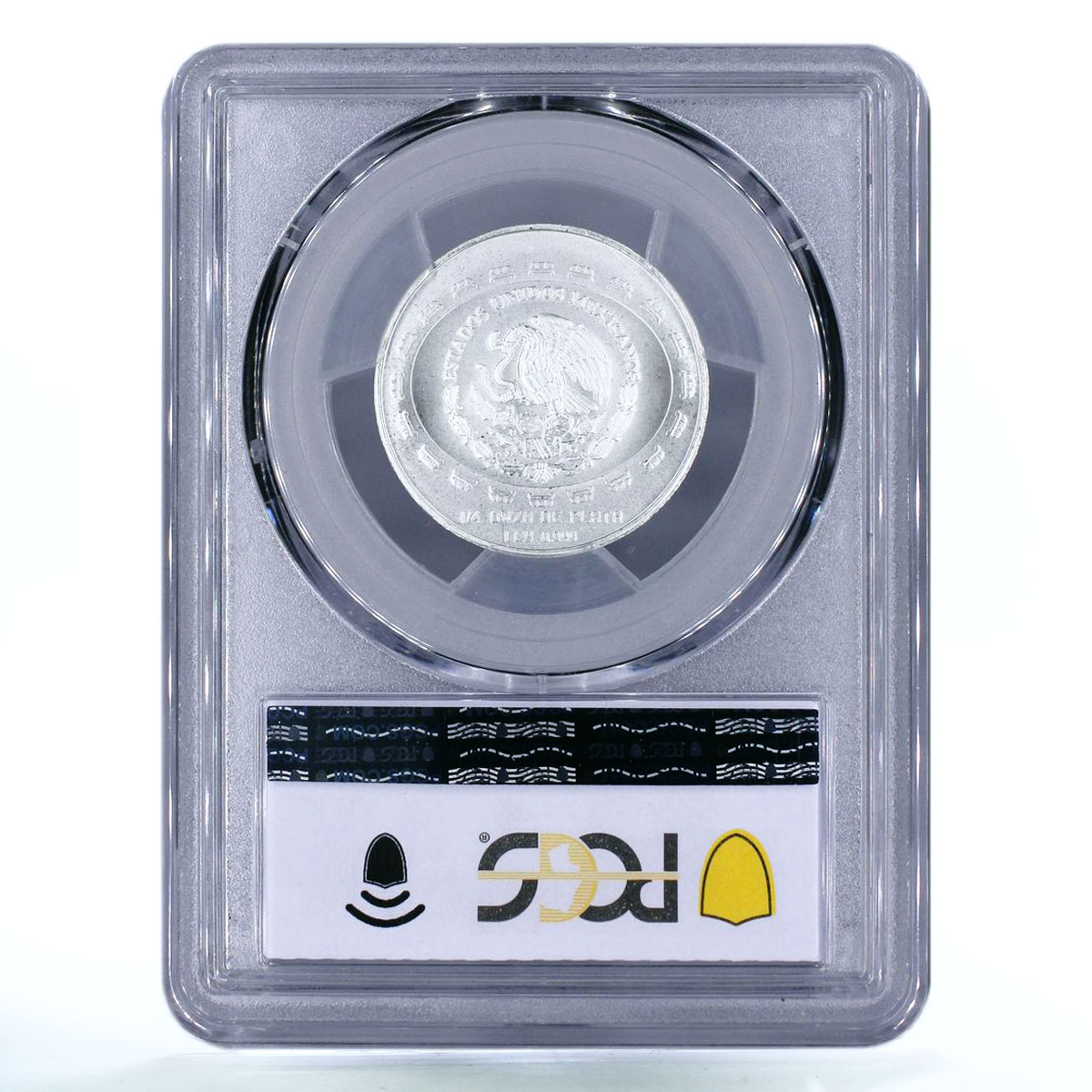 Mexico 1 peso Disco de La Muerte Disc of Death MS67 PCGS silver coin 1998