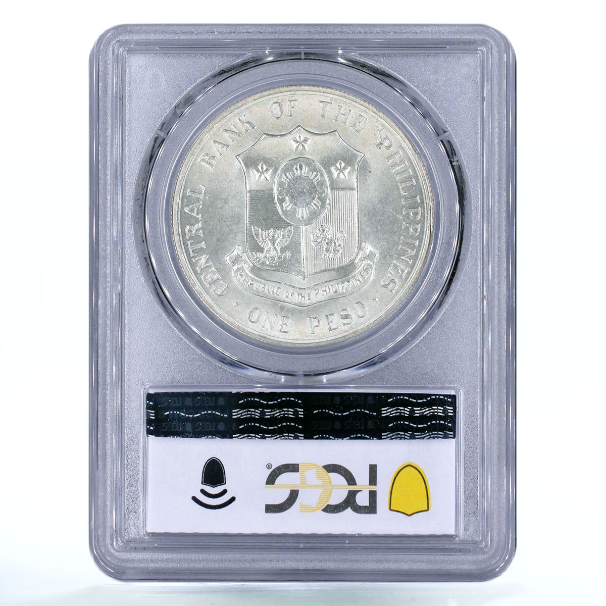 Philippines 1 peso 100 Anniversary Birth Apolina Mabini MS63 PCGS silver 1964