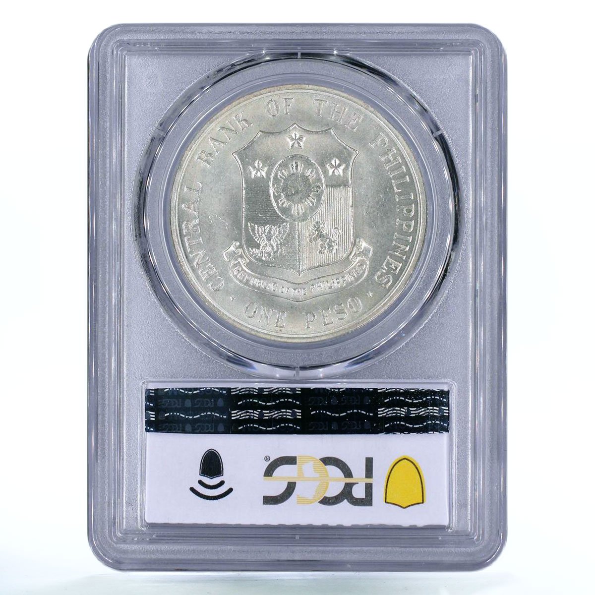 Philippines 1 peso 100 Anniversary Birth Andres Bonifacio MS64 PCGS silver 1963