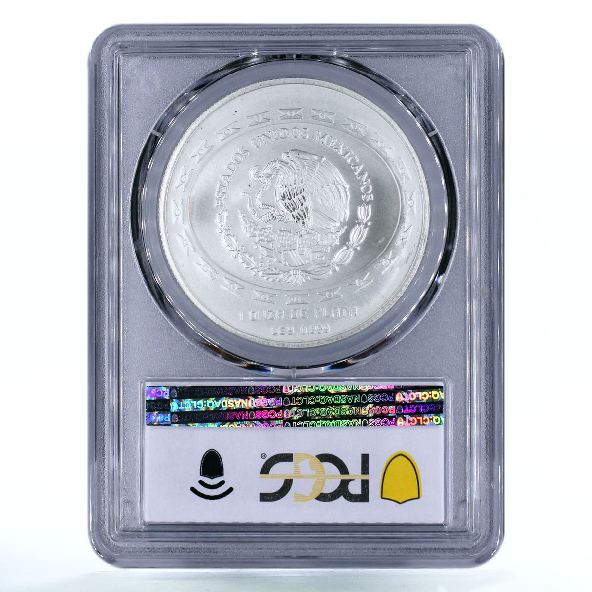 Mexico 5 pesos Precolombina Jugador de Pelota Statue MS67 PCGS silver coin 1997