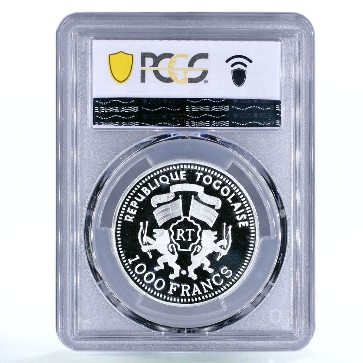 Togo 1000 francs Religion Reformation Martin Luther PR69 PCGS silver coin 1999