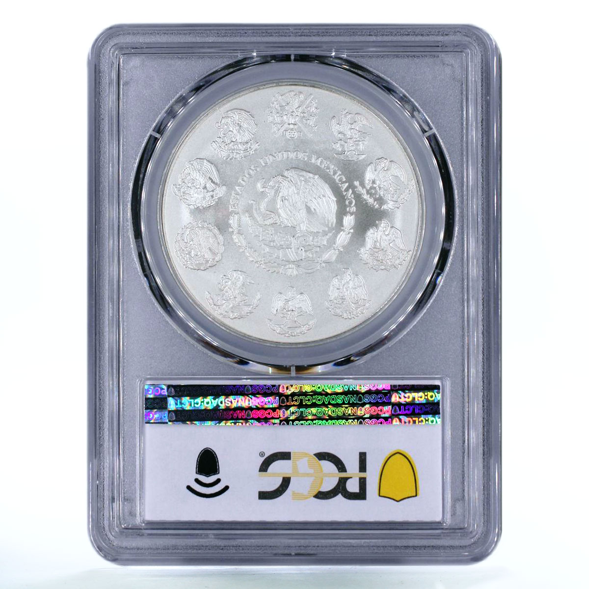 Mexico 1 onza Libertad Angel of Independence MS69 PCGS silver coin 2000