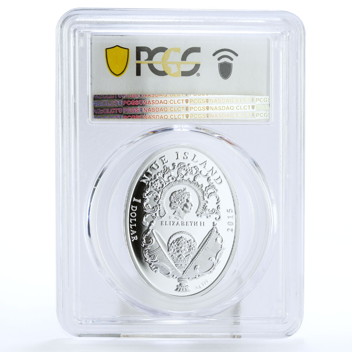 Niue 1 dollar Caucasus Imperial Faberge Egg Art PR69 PCGS silver coin 2015