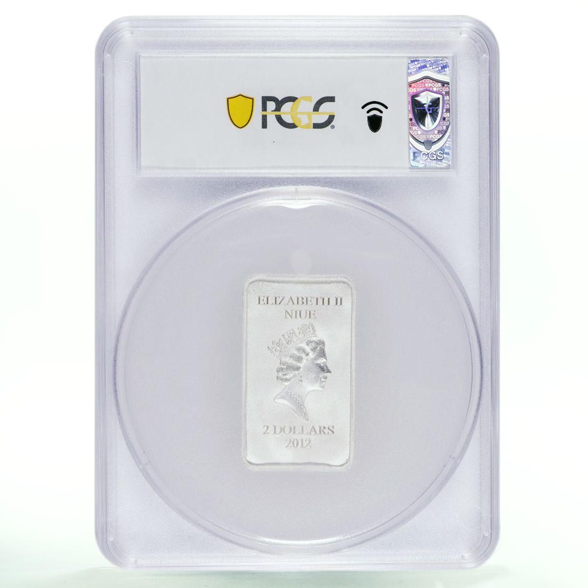 Niue 2 dollars Orthodox Shrines St Sophia Daughters PR70 PCGS Ag coin 2012