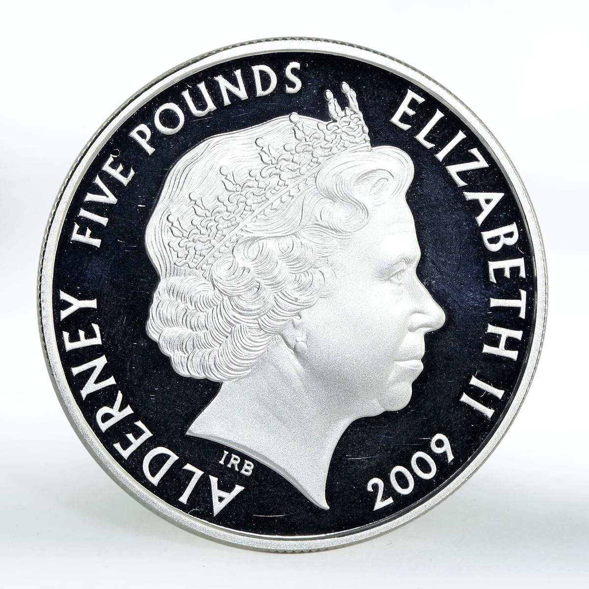 Alderney 5 pounds Mini Designed by Sir Alec Issigonis proof silver coin 2009