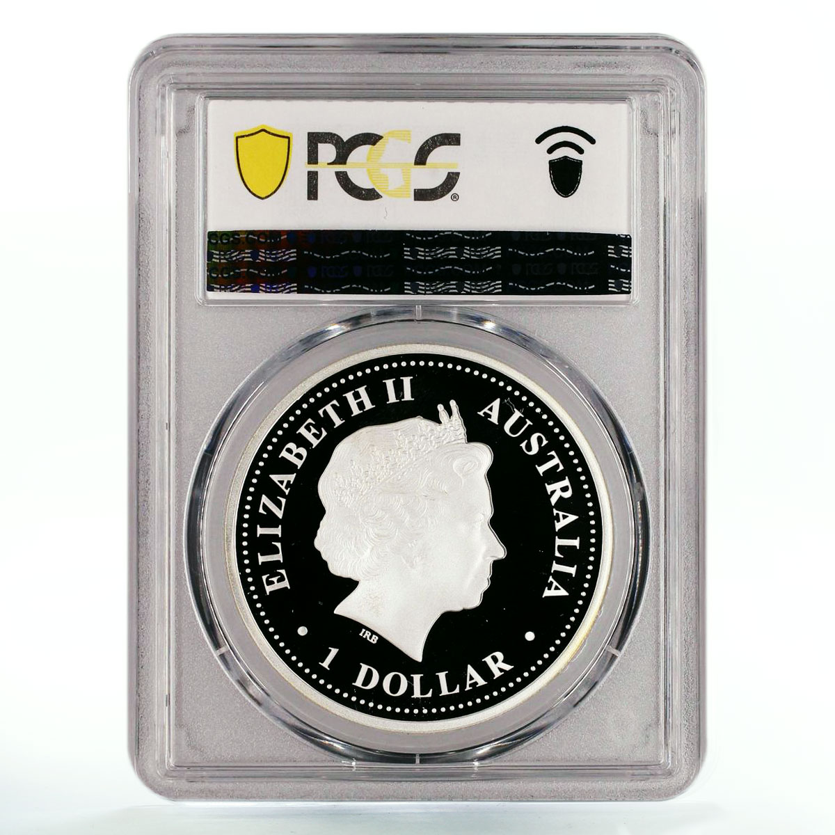 Australia 1 dollar Davis Antartic Station Ship PR70 PCGS silver coin 2007
