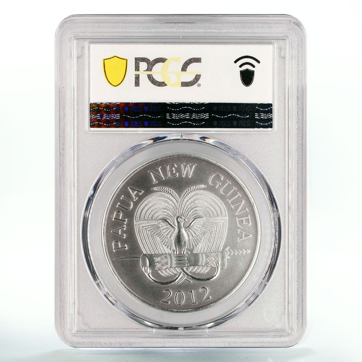 Papua New Guinea 5 kina Endangered Wildlife Anteater MS70 PCGS silver coin 2012